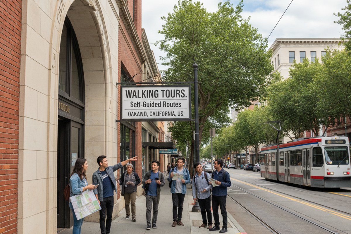 Walking Tours in civiccenterlodgeoaklandca: Self-Guided Routes