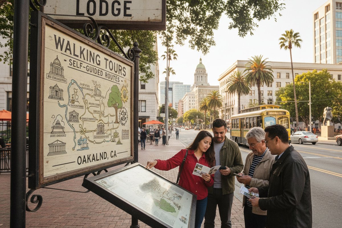 Walking Tours in civiccenterlodgeoaklandca: Self-Guided Routes scene
